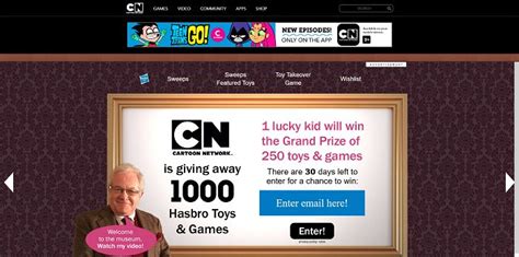 cartoon network win|cartoon network giveaway.